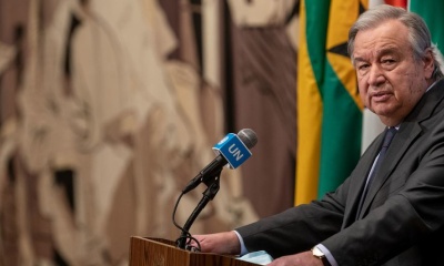 Las guerras y las divisiones geopolíticas constituyen una 'peligrosa erosión' del orden mundial, advierte el jefe de la ONU