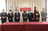 Sáenz y el canciller de Paraguay suscriben un convenio de colaboración para el turismo, la cultura y el comercio