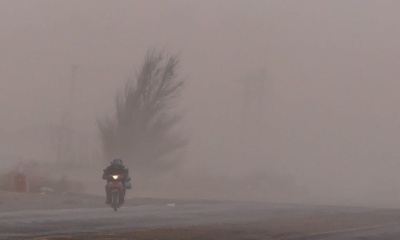 Alerta naranja por viento zonda en los valles y viento en el oeste de Salta