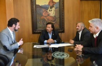 El gobernador Sáenz se reúne con autoridades nacionales por el programa Fomentar Empleo