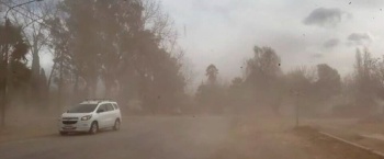Alerta por viento zonda en los valles y viento en la puna de Salta