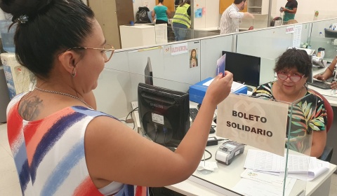 Dónde cargar en Salta el boleto solidario municipal