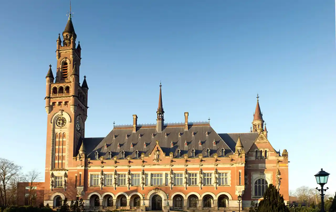Sede de la ICJ, en La Haya