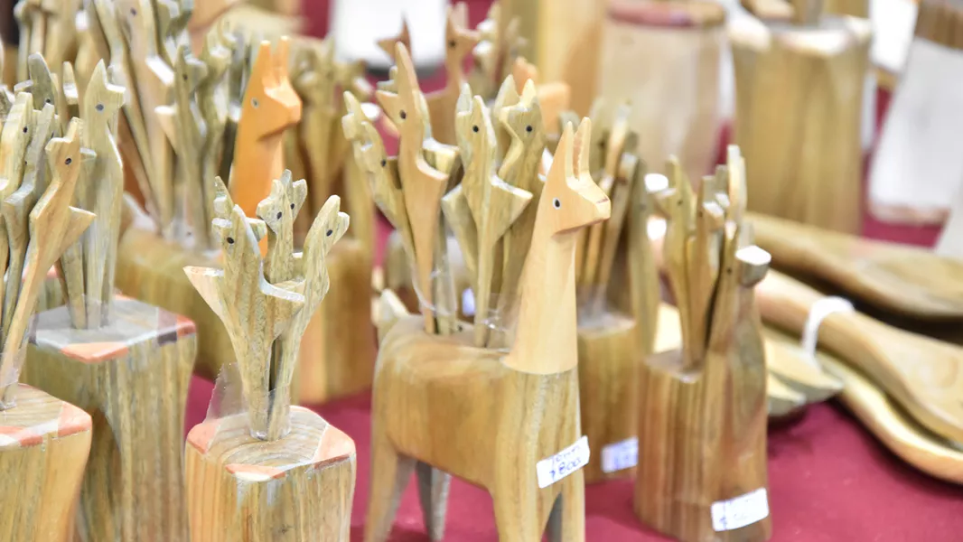 Último día para visitar la feria artesanal 'Hecho en la tierra del Milagro'