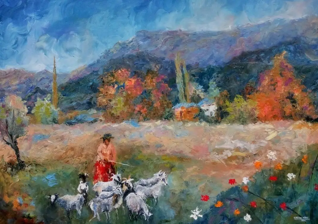 Muestra de arte de Cecilia Revol Núñez en la Casa de la Cultura