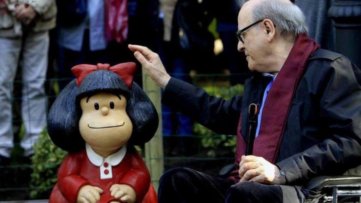 A 93 años del nacimiento de Quino, el creador de Mafalda