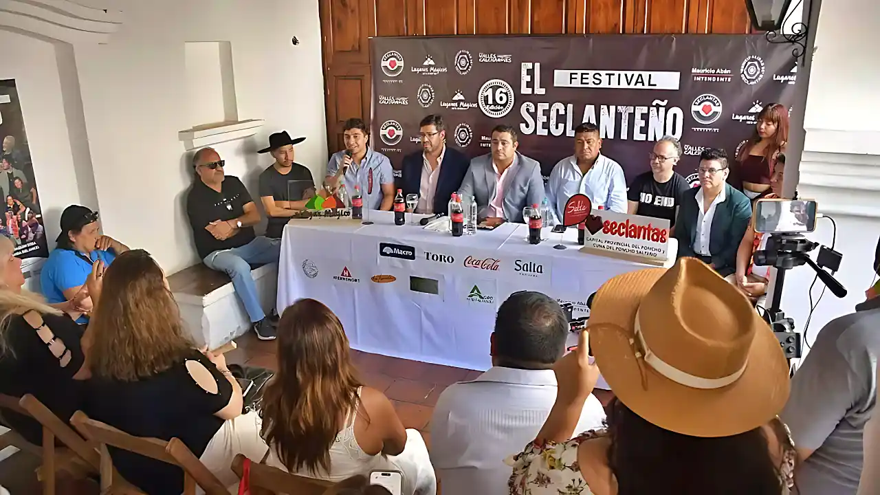 Presentación del festival en la ciudad de Salta