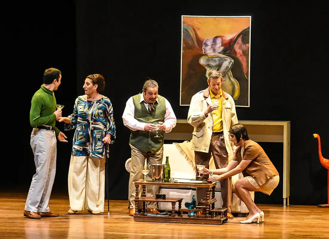 Última función de 'Una visita nocturna' en el Salón Auditórium