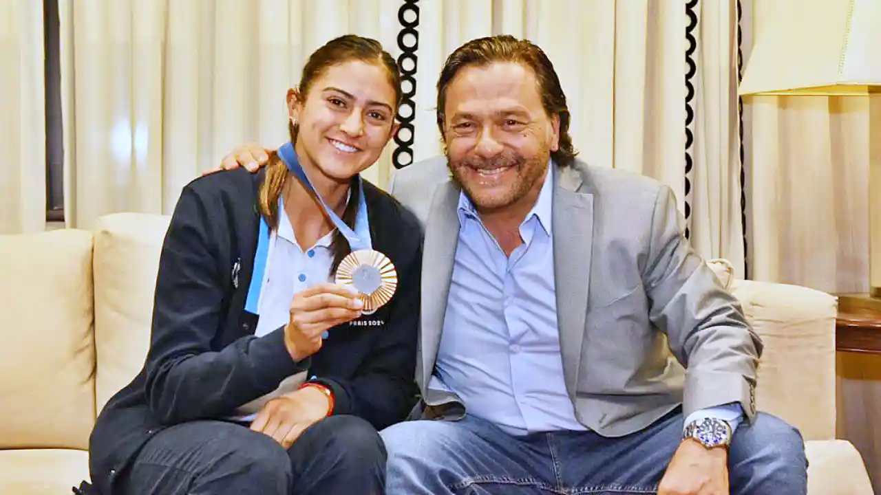 Valentina Raposo y Gustavo Sáenz