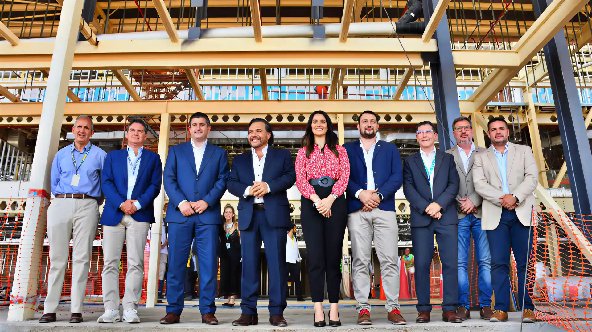 Visita del Gobernador al aeropuerto de Salta