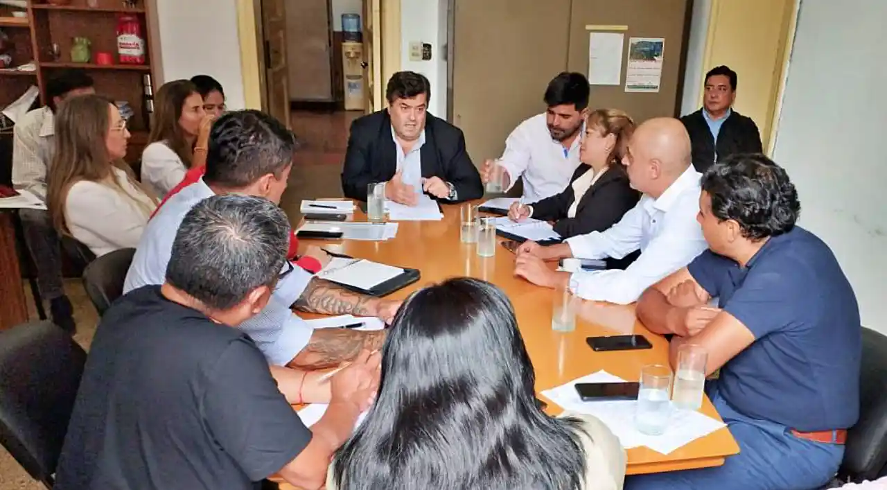 Reunión en la Cámara de Diputados