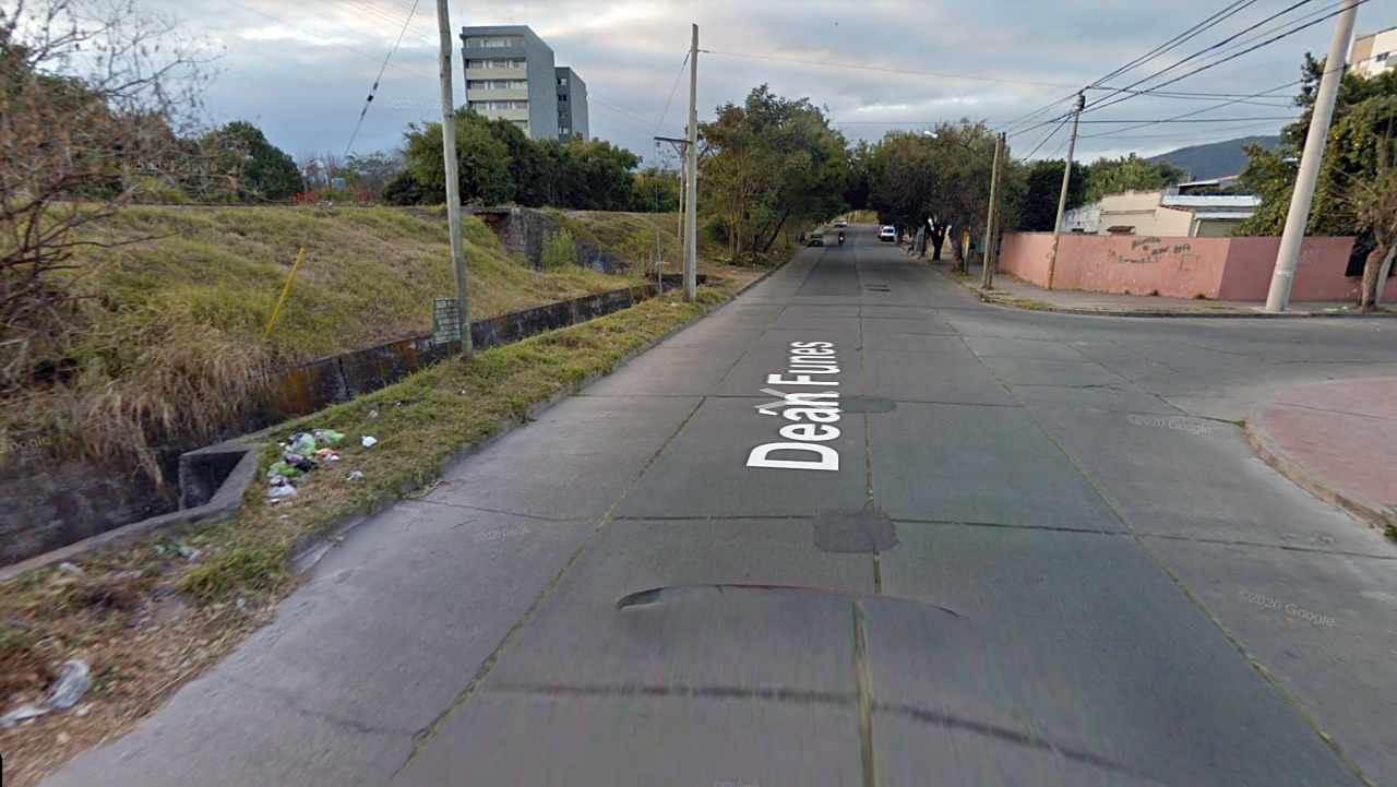 Lugar aproximado del hallazgo