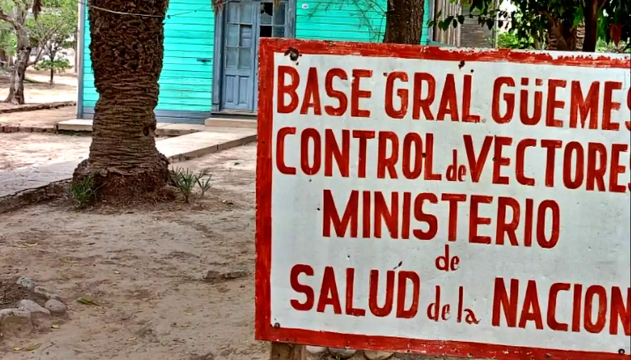 Cartel en General Güemes