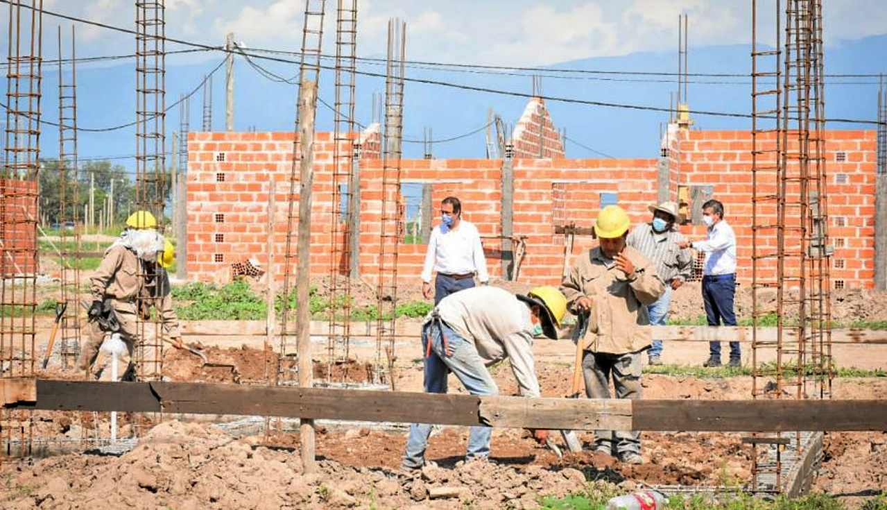 Construcción de viviendas públicas en Salta - Imagen ilustrativa