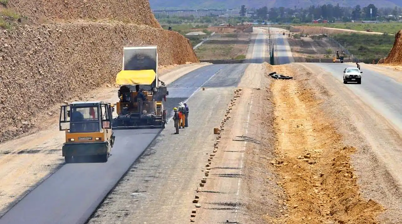 Vista de las obras