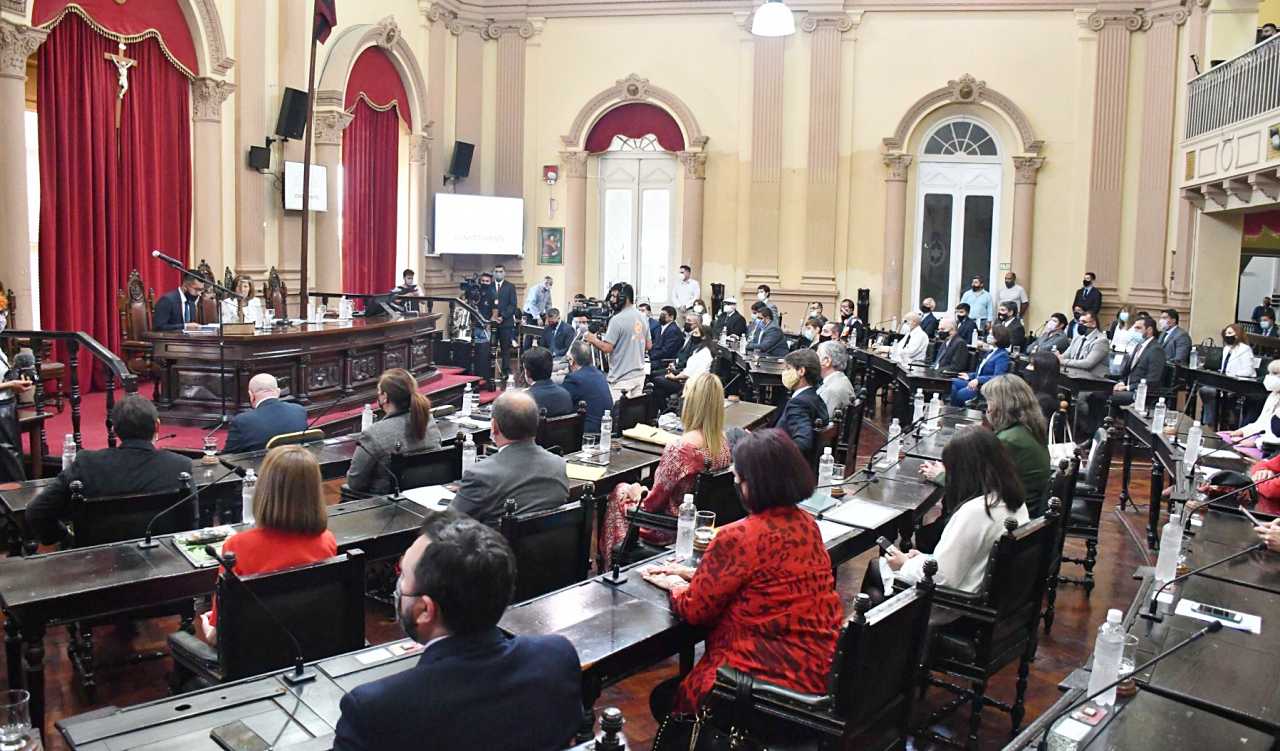 Sesión de la Convención Constituyente de Salta