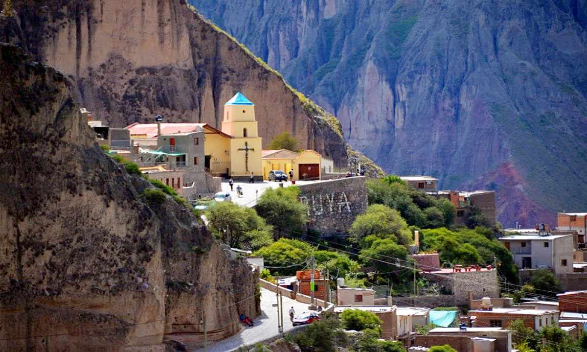 Vista del pueblo de Iruya