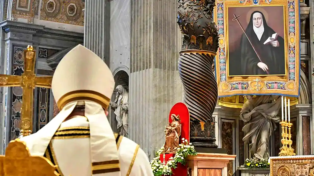 Imagen de la ceremonia en el Vaticano