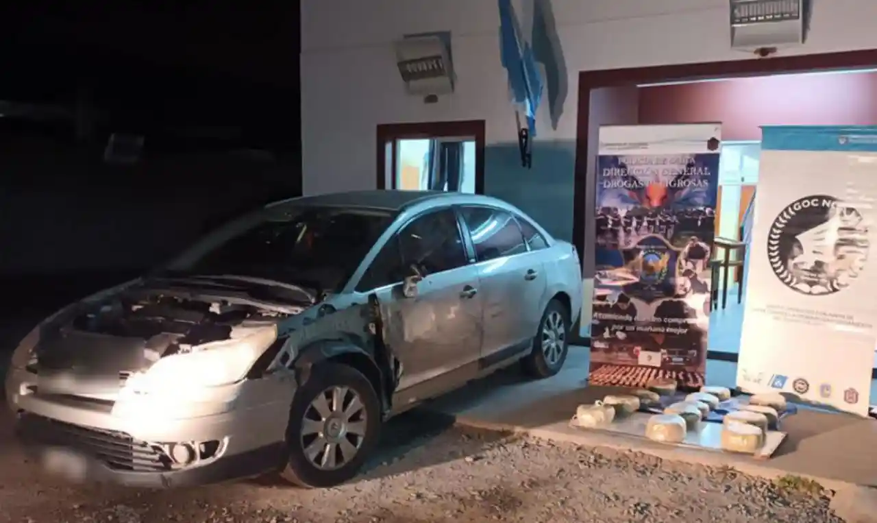 Imagen suministrada por la Policía de Salta