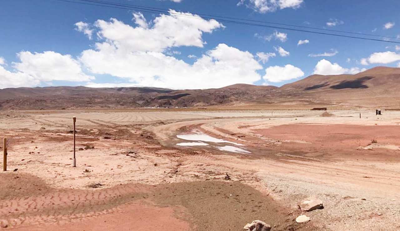 Estado de los caminos en la zona después de las lluvias