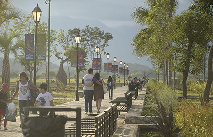 Parque del Bicentenario, en Salta