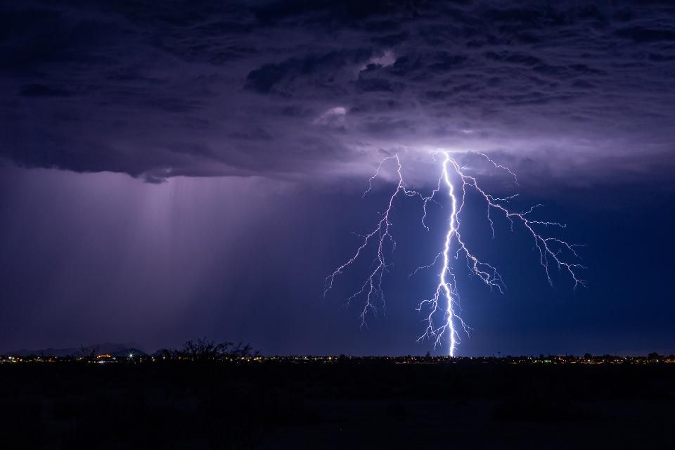 Alerta naranja por lluvias y tormentas fuertes en Salta