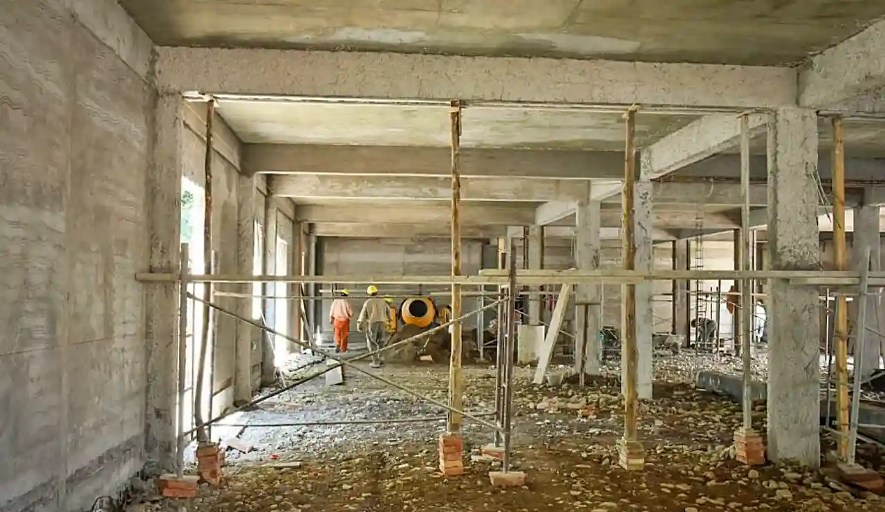Obras en el Hospital San Bernardo