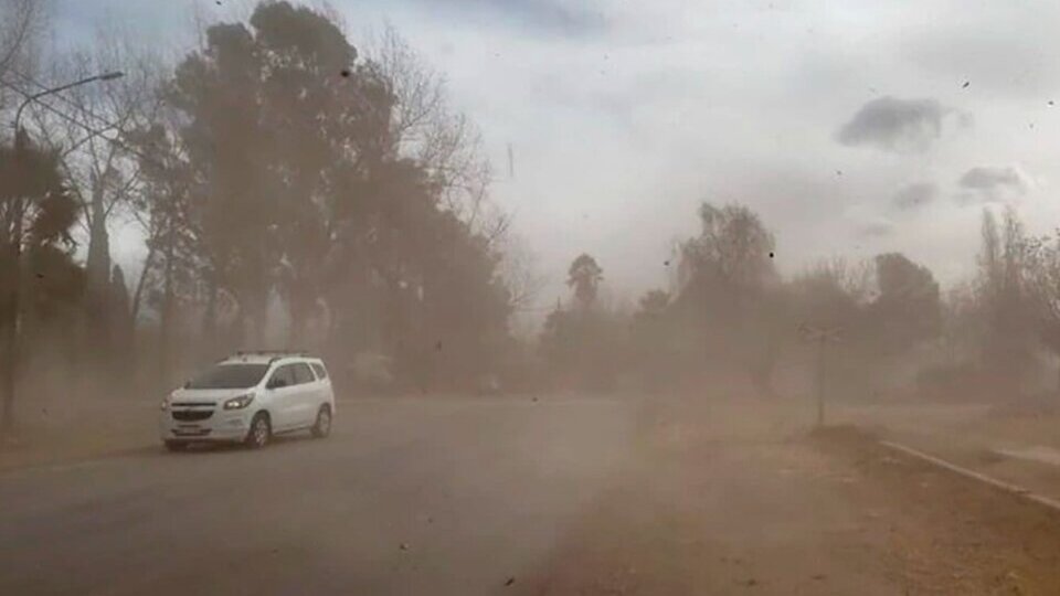 Alerta por viento zonda en los valles y la prepuna y viento fuerte en la puna de Salta