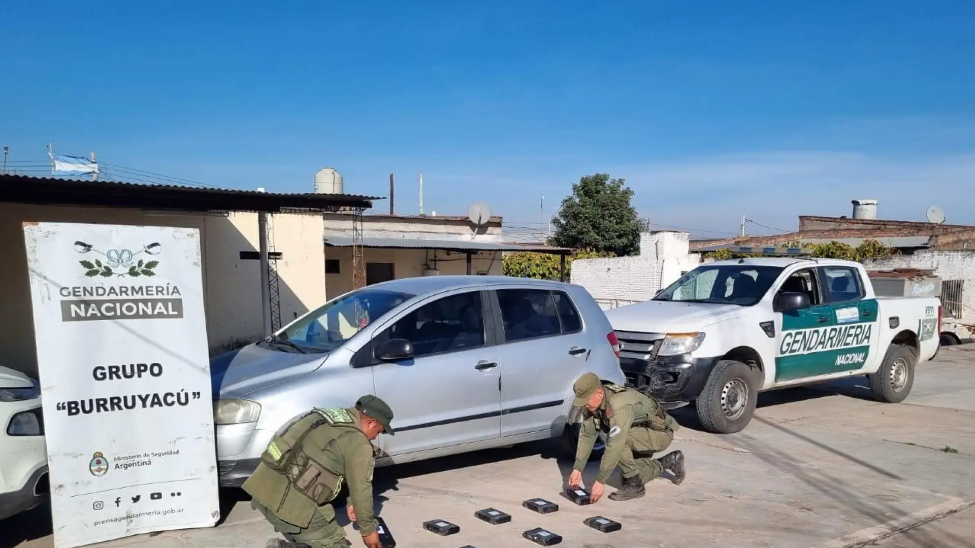 Detenida una conductora que viajaba desde Salta con 8 kilos de cocaína escondidos en el auto
