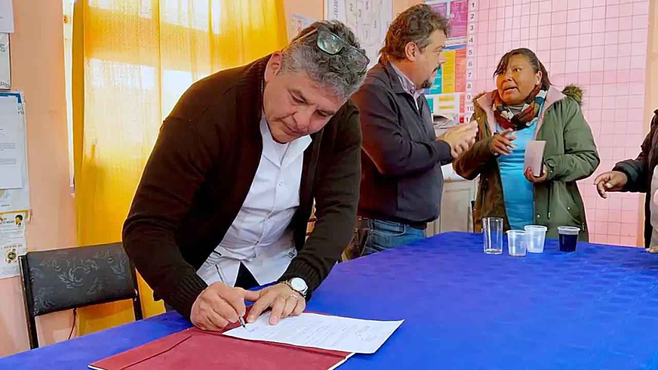 Acto de asunción del nuevo gerente