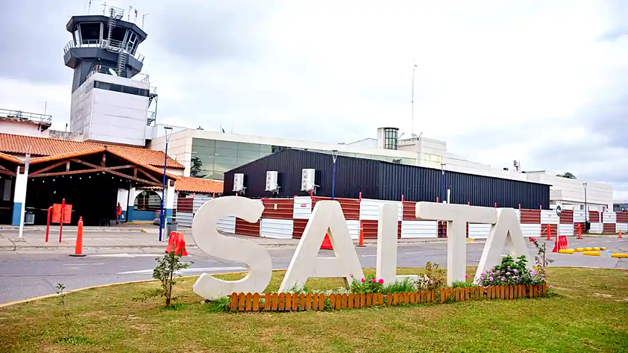 Obras en el aeropuerto de Salta