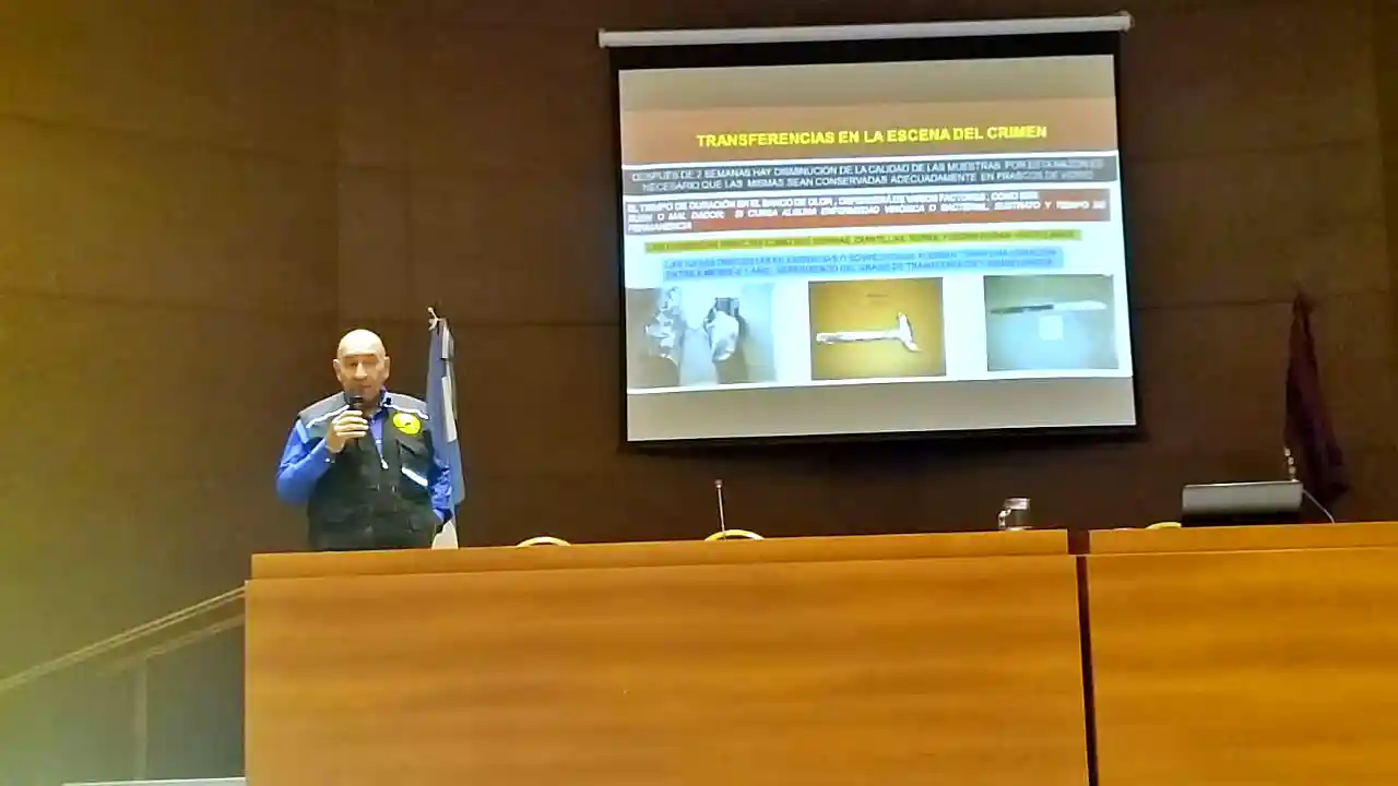 Charla en el Colegio de Abogado de Salta para investigadores criminales