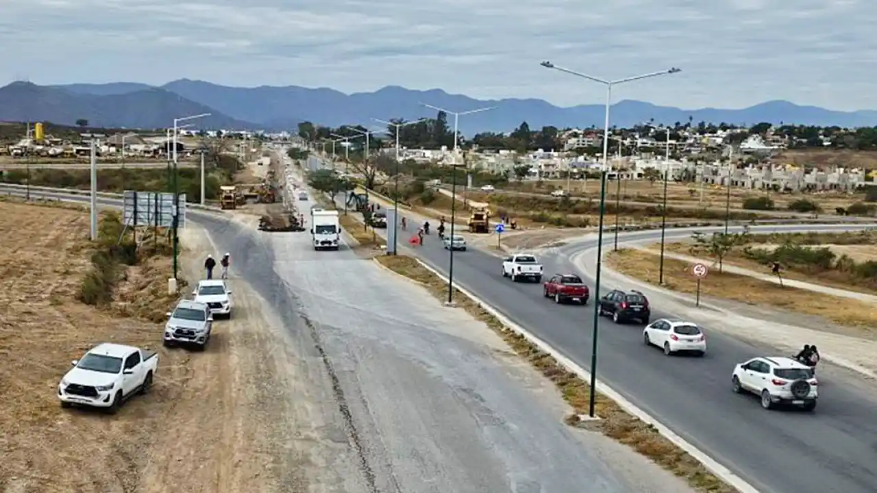 Vista de las obras