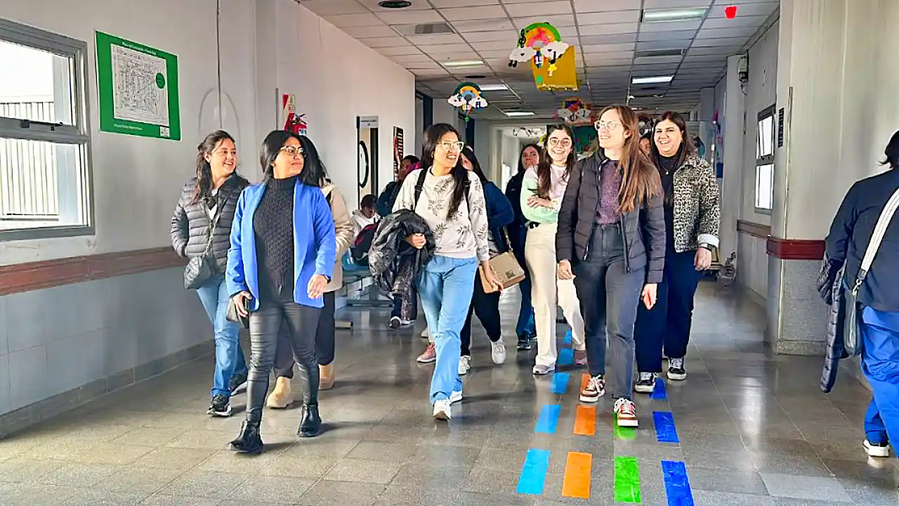 Residentes del hospital Materno Infantil de Salta