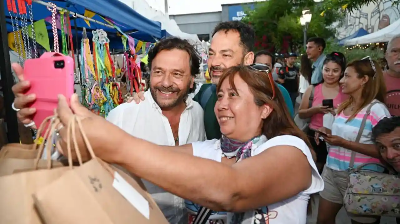 Sáenz y Durand en la feria municipal de emprendedores
