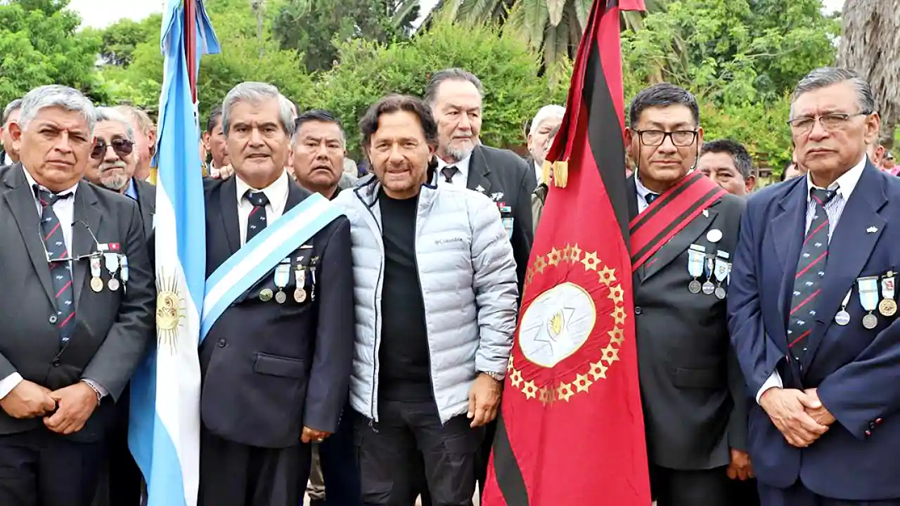 Gustavo Sáenz en Coronel Moldes