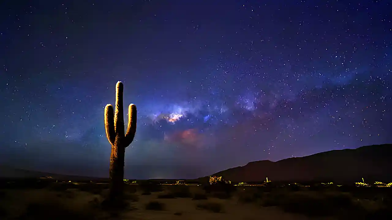 Jornada nocturna de astroturismo en el Parque Nacional Los Cardones