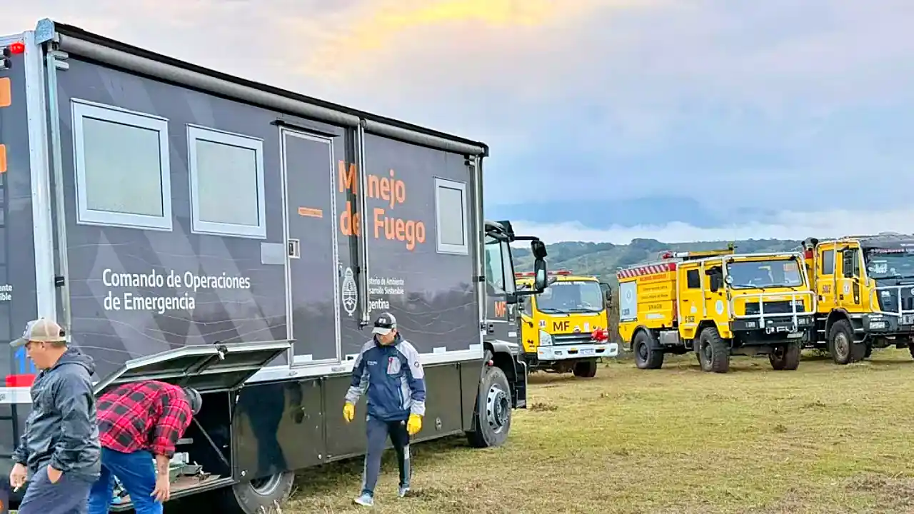 Comienza en Salta un ejercicio regional de entrenamiento para combatir incendios forestales
