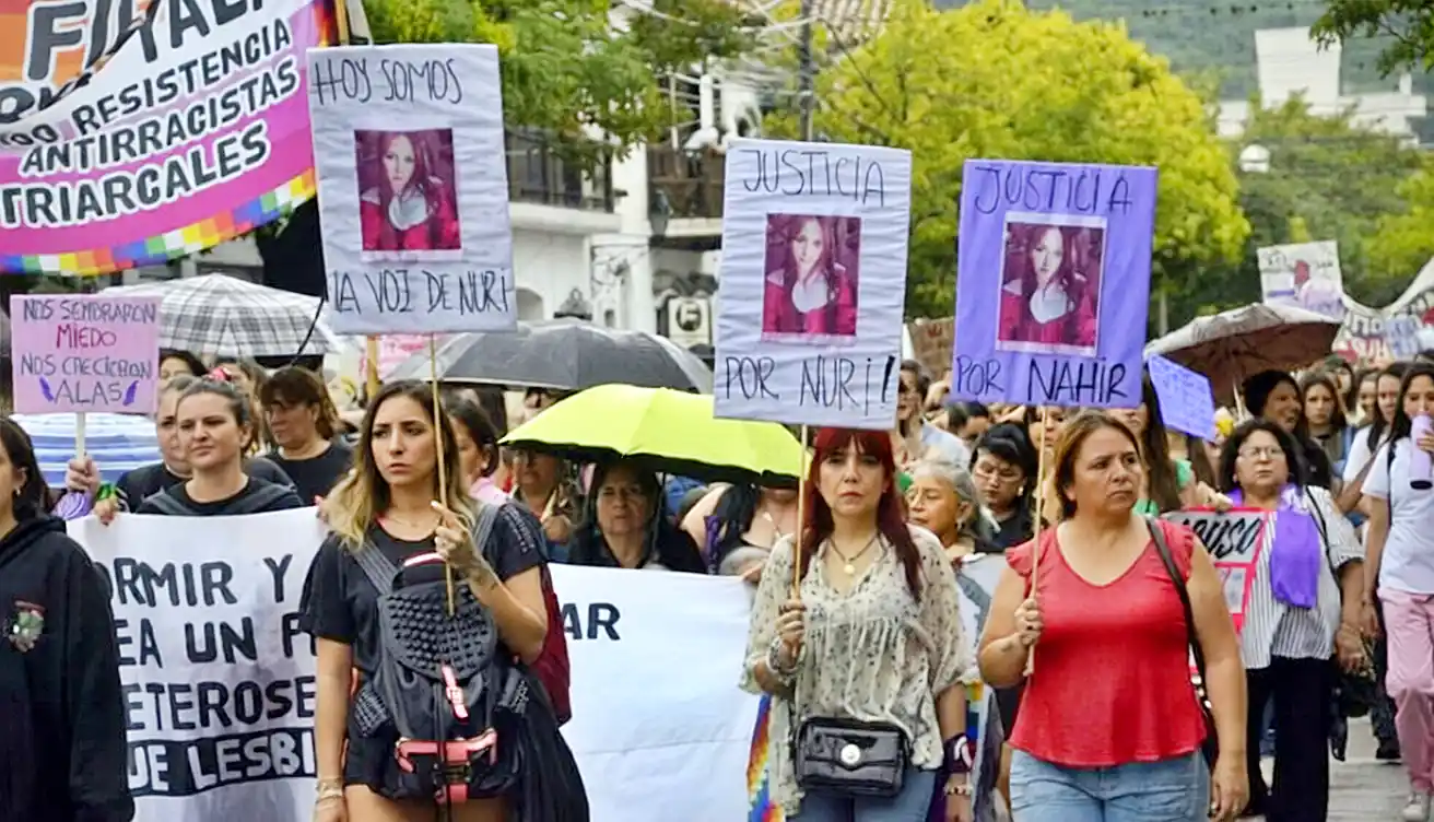 Manifestación de mujeres en Salta
