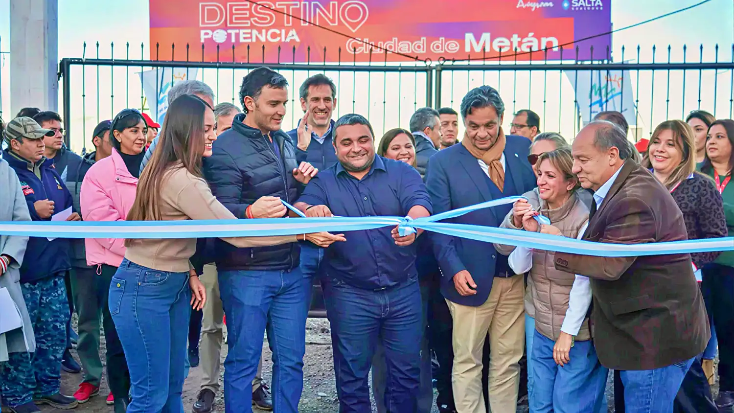 Sin la presencia de Saénz, se inaugura en Metán la feria Destino Potencia