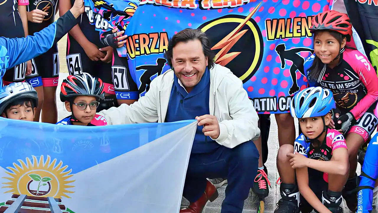Sáenz anuncia que construirá el El Carril una pista de patinaje de nivel internacional
