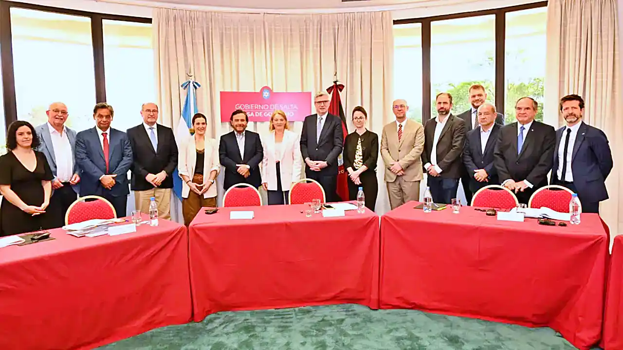 El Gobernador de Salta recibe la visita de parlamentarios de la Unión Europea