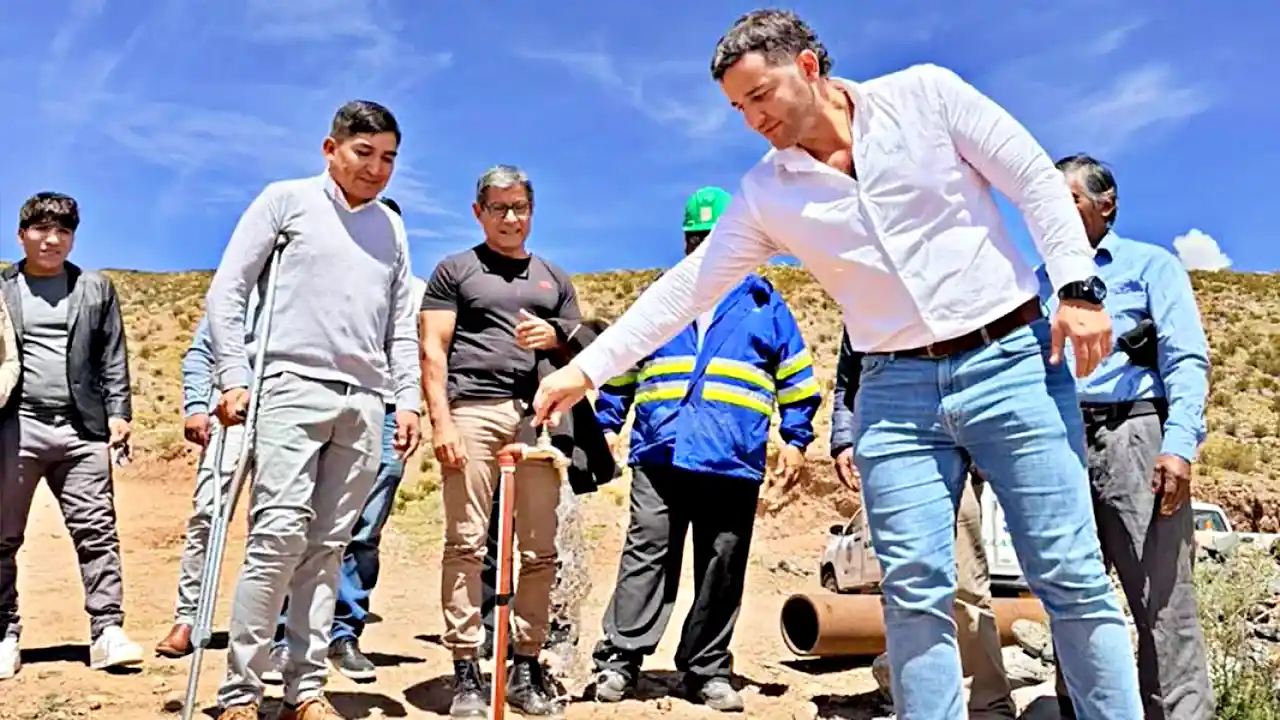 El gobierno de Salta inaugura una obra de impulsión de agua en San Antonio de los Cobres