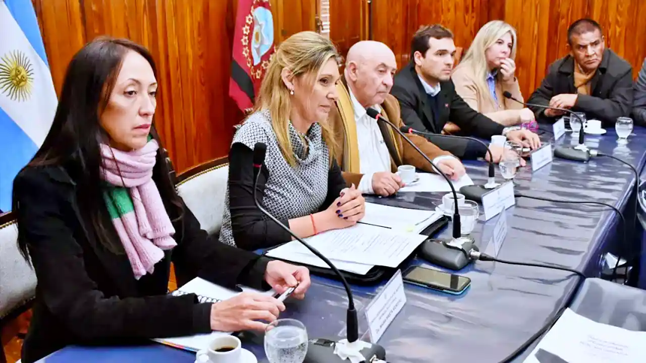 Reunión en la Cámara de Senadores