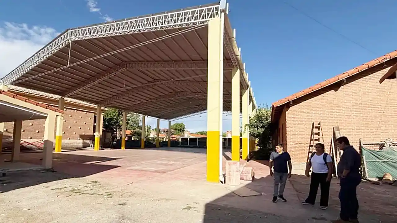 Etapa final de las obras de ampliación y reforma de la Escuela Normal de Cafayate