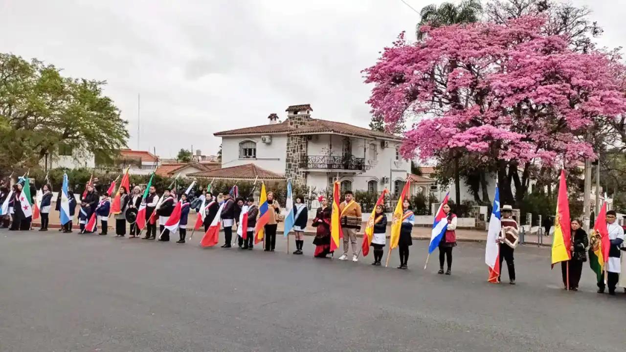 Acto en el Monumento