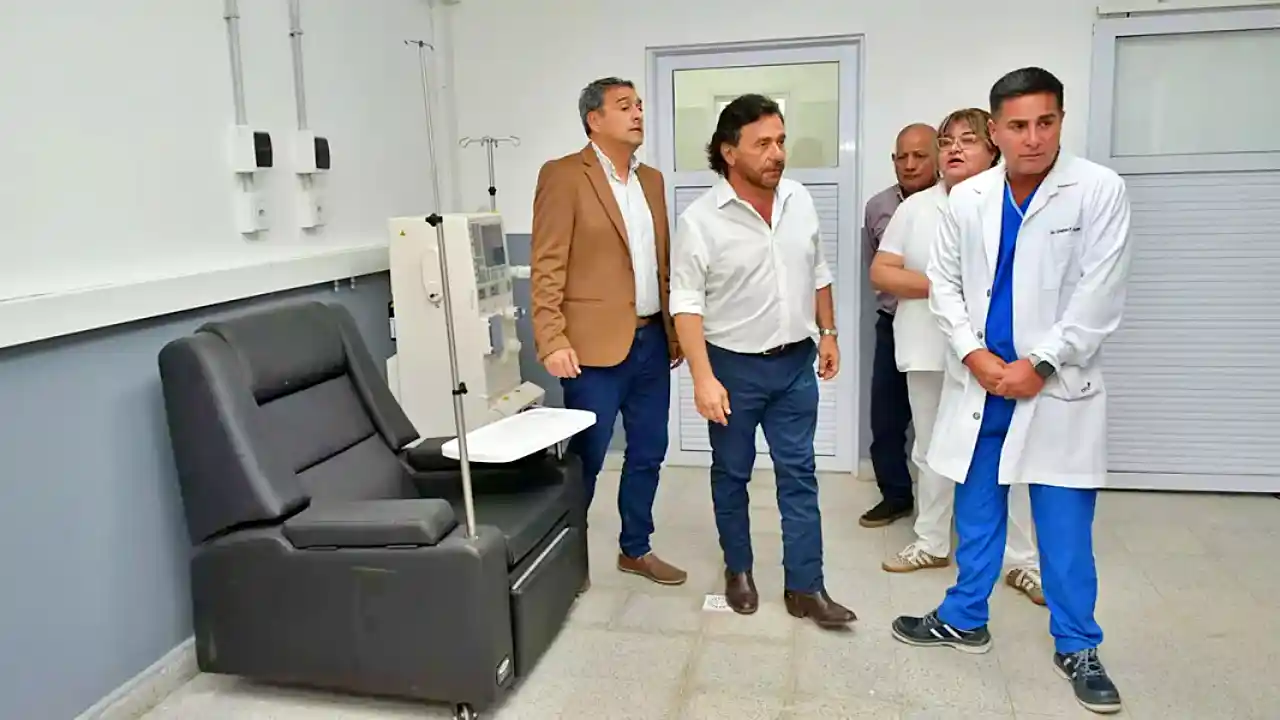 Nuevo servicio de diálisis en el hospital de Joaquín V. González