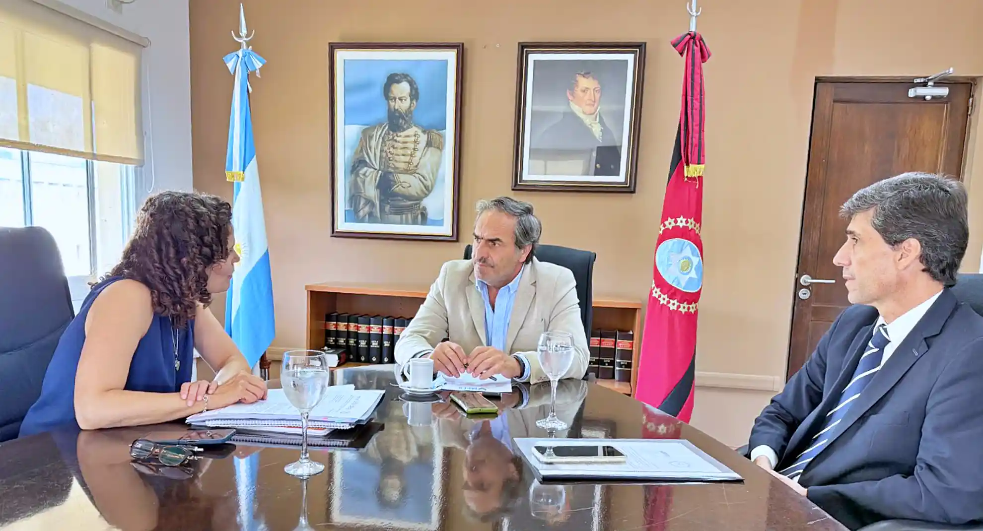 Reunión en la Procuración General