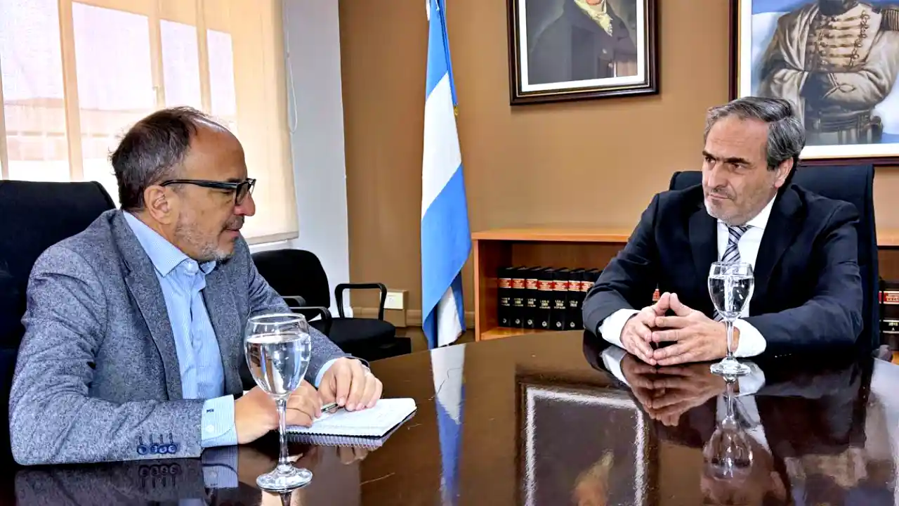 Gustavo Federico Palmieri y Pedro García Castiella