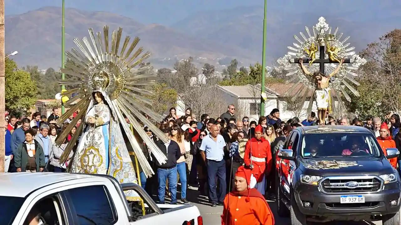 Las imágenes peregrinas en acción